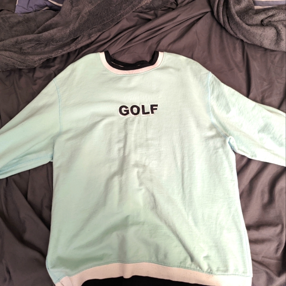 GOLF WANG 2015 mint colored long sleeve size medium